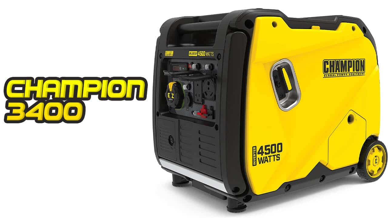 Champion 3400 Portable Inverter Generator