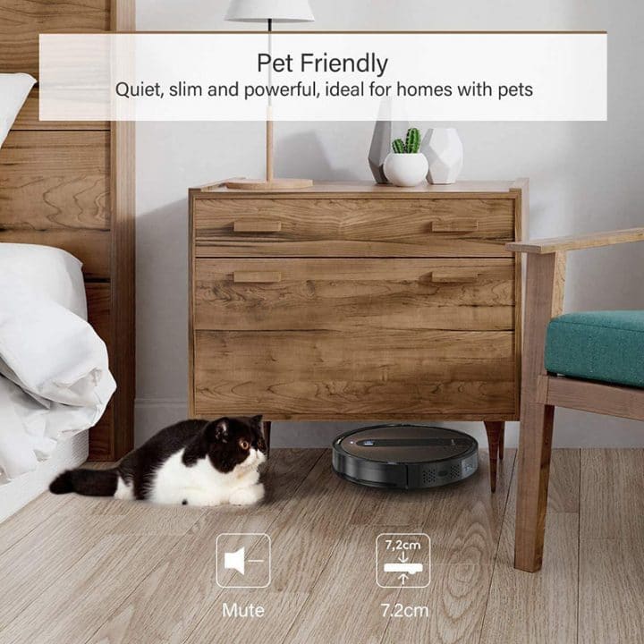 Coredy R750 Pet Friendly Robot Vacuum