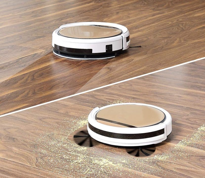 ILIFE Robot Vacuum Different Dirt