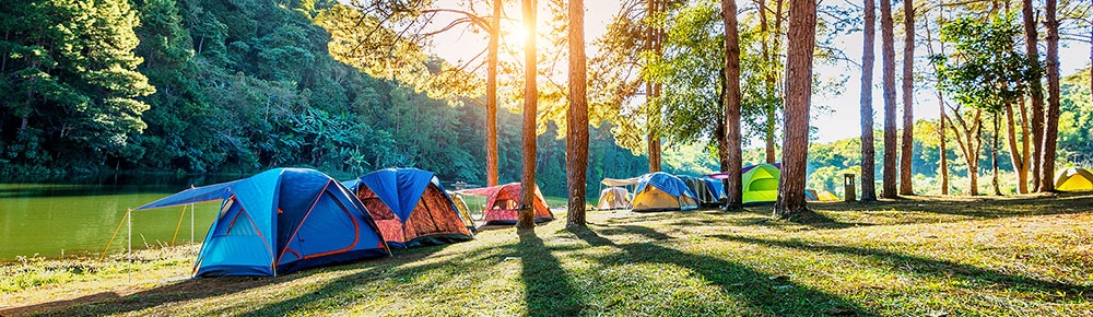 Quitet Camping in Nature