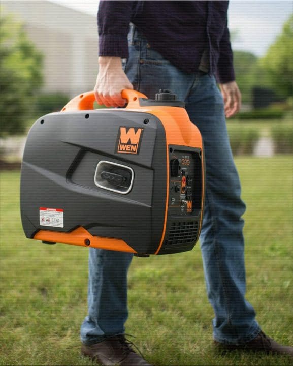 WEN 56200i 2000-Watt Gas Powered and CARB Compliant Portable Inverter Generator