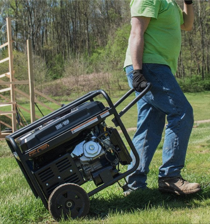 Westinghouse WGen6000 Portable Generator 6000 Rated Watts & 6850 Peak Watts