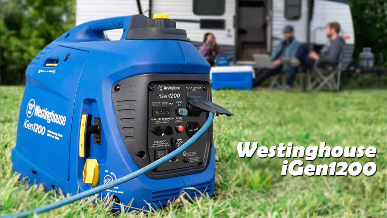 Westinghouse iGen1200 Portable Inverter Generator for Camping